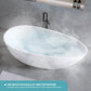 59'' Solid Surface Matte Tub