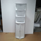 67" Tall Corner Cabinet with Adjustable Shelves
