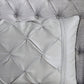7 Piece Tufted Comforter Set Grey California King