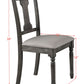 Wallace - Side Chair (Set of 2) - Tan / Weathered Gray
