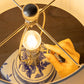 Elegant Table Lamp with Blue Decorative Patterns