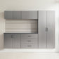 Astro Series 96 in. W x 79 in. H x 20 in. D Garage Cabinet Set B