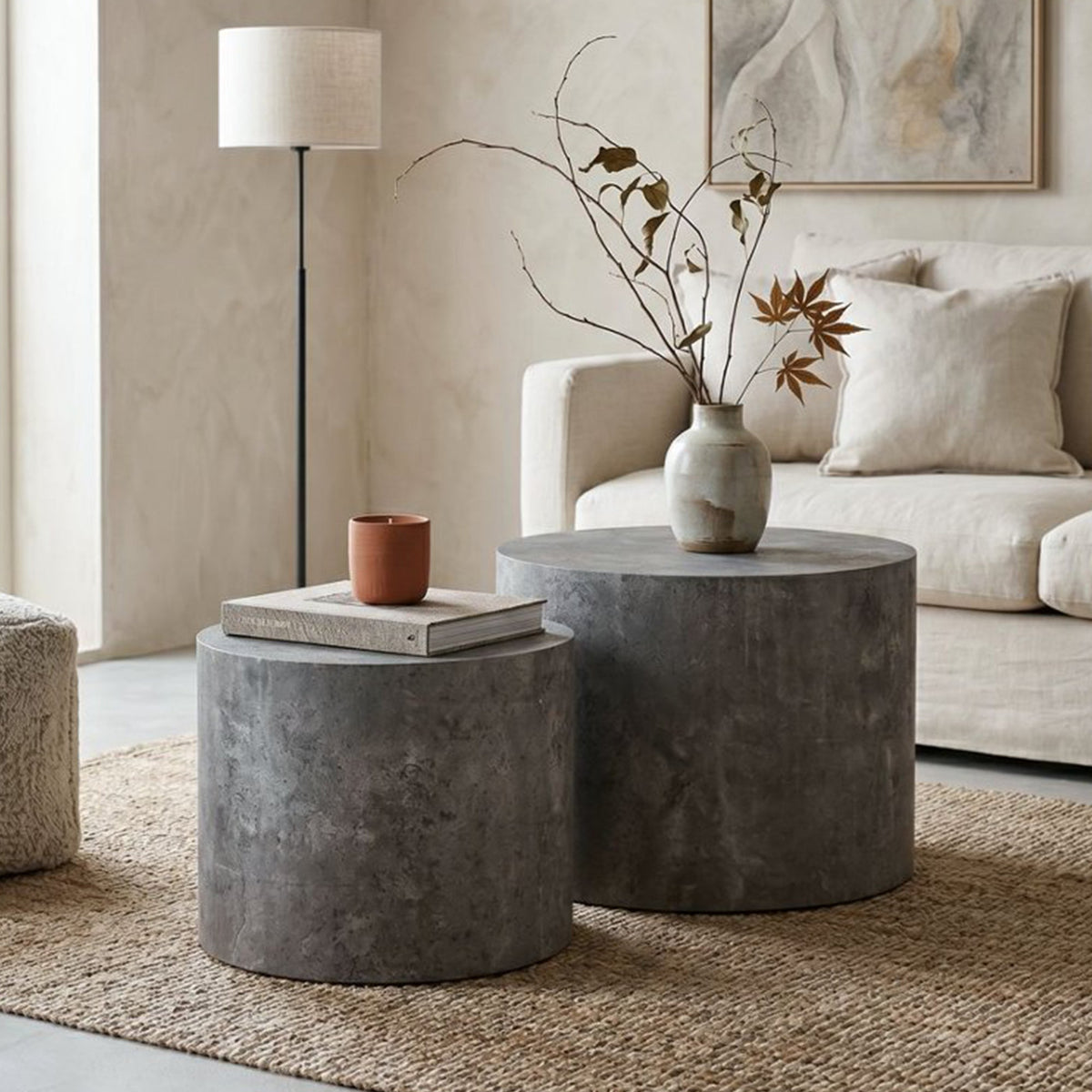 Nesting Coffee Table Set of 2