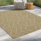 Earth GC_NTL1011 Jute/White Area Rug