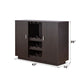 Hazen - 35" Wine Cabinet - Espresso