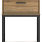 Deanlow - One Drawer Night Stand - Honey