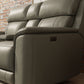 Oslo - Dual Power Reclining Loveseat With Console - view 14