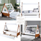 Loreen - Twin Bed - Oak & White