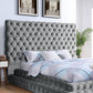 Contemporary Style Fully Upholstered Frame