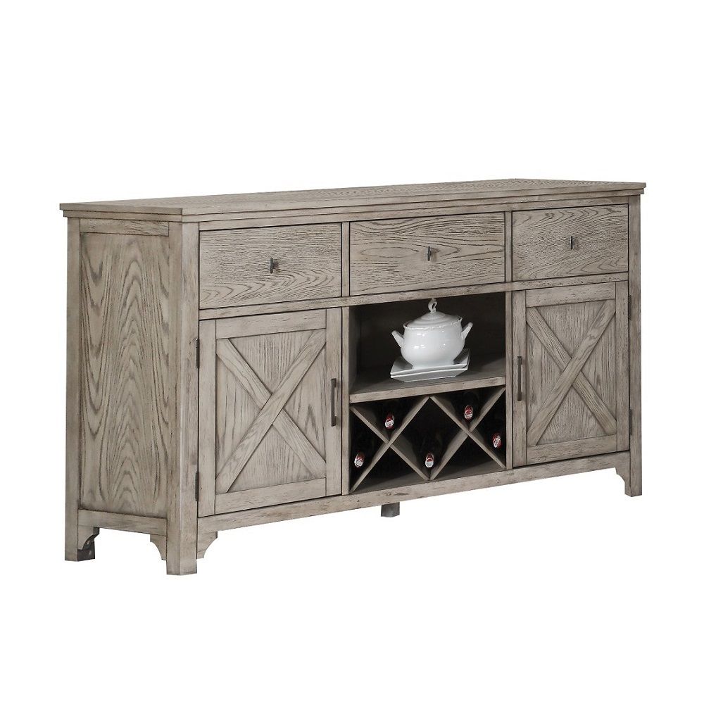Rocky - Server - Gray Oak