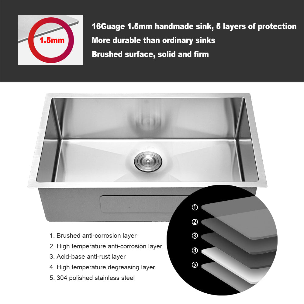 32 Inch Undermount Kitchen Sink