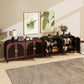 Vintage Arched Sideboard Cabinet