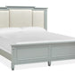 Glenbrook - Complete Panel Bed With Upholstered Headboard