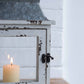 Wooden Candle Lantern Decorative Set of Two for Indoor and Outdoor Use