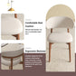 Mid-Century Modern Wood Feet Dining Chair Set of 2
