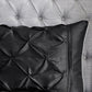 7 Piece Tufted Comforter Set Black California King