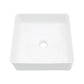 15.69"x15.69" Modern Bathroom Vessel Sink