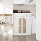 70.87" Tall 8-Door Large Capacity Armoire Wardrobe Closet