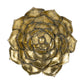 D10x1.4" Succulent Wall Plaque - 2 Piece