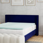 Omne Sleep Plush 3 Inch Twin Memory Foam Cooling Mattress Topper