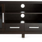 Kitchener 60 Inch Wide Solid Wood TV Stand in Hickory