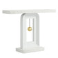 Modern Console Table with Geometric Base