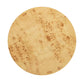 Nebula 35.5' Round Pillar Leg Coffee Table Warm Natural Brown Burl Wood