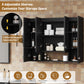 Modern Bathroom Cabinet with 5 Adjustable Shelves