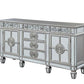 Varian - 36" Server - Mirrored & Antique Platinum