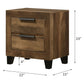 Morales - Nightstand - Rustic Oak