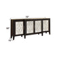 Kacia Antique 4 Door Storage Cabinet