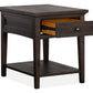 Westley Falls - Rectangular End Table - Graphite