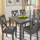 Caitbrook - RECT DRM Table Set (Set of 7) - Gray
