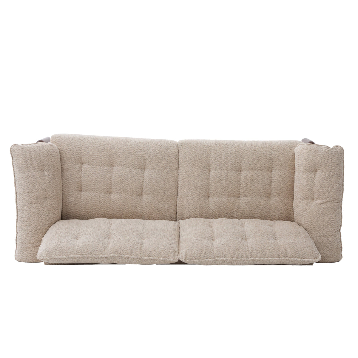 83.5 In. 3 Seater Modern Boucle Upholstered Sofa