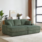 84-Inch Corduroy 3-Seater Sofa
