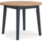 Gesthaven - Round Dining Room Drop Leaf Table Set - view 13