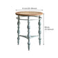 Accent Rustic Wooden Carved Coffee Table