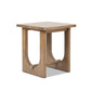 Turnkey 22" Square Side Table Antique