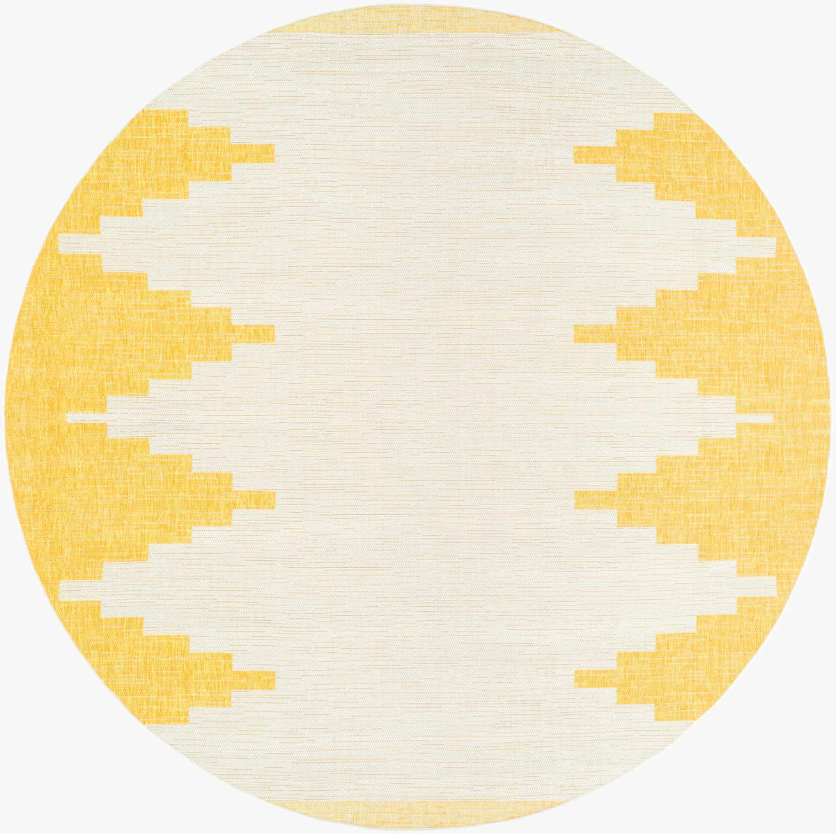Djugun Yellow Outdoor Rug - Clearance