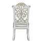 Vendome - 48" Side Chair (Set of 2) - Synthetic Leather & Antique Pearl