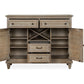 Lancaster - Server - Dovetail Gray