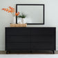 Danziar - Dresser And Mirror - Black