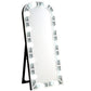Noralie - Floor Mirror - Mirrored & Faux Diamonds