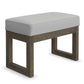 Milltown Footstool Small Ottoman Bench