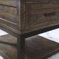 Johurst - Rectangular End Table - Grayish Brown