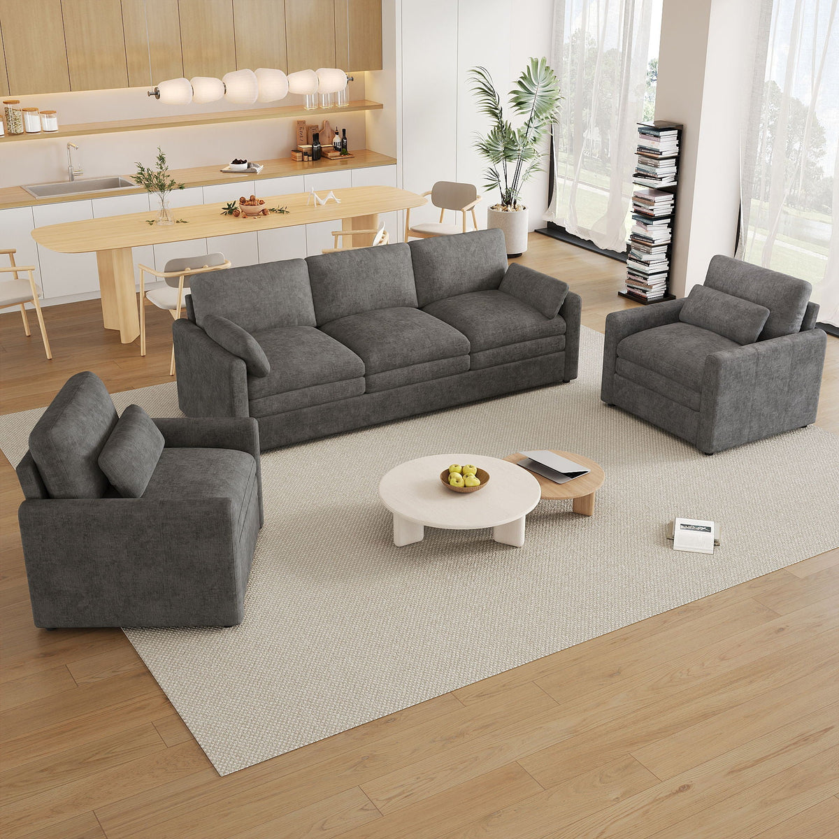 Cloud Sofa Set Couch For Living Room - view 17
