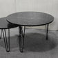 27.56'' Round Nesting Coffee Table Set of 2