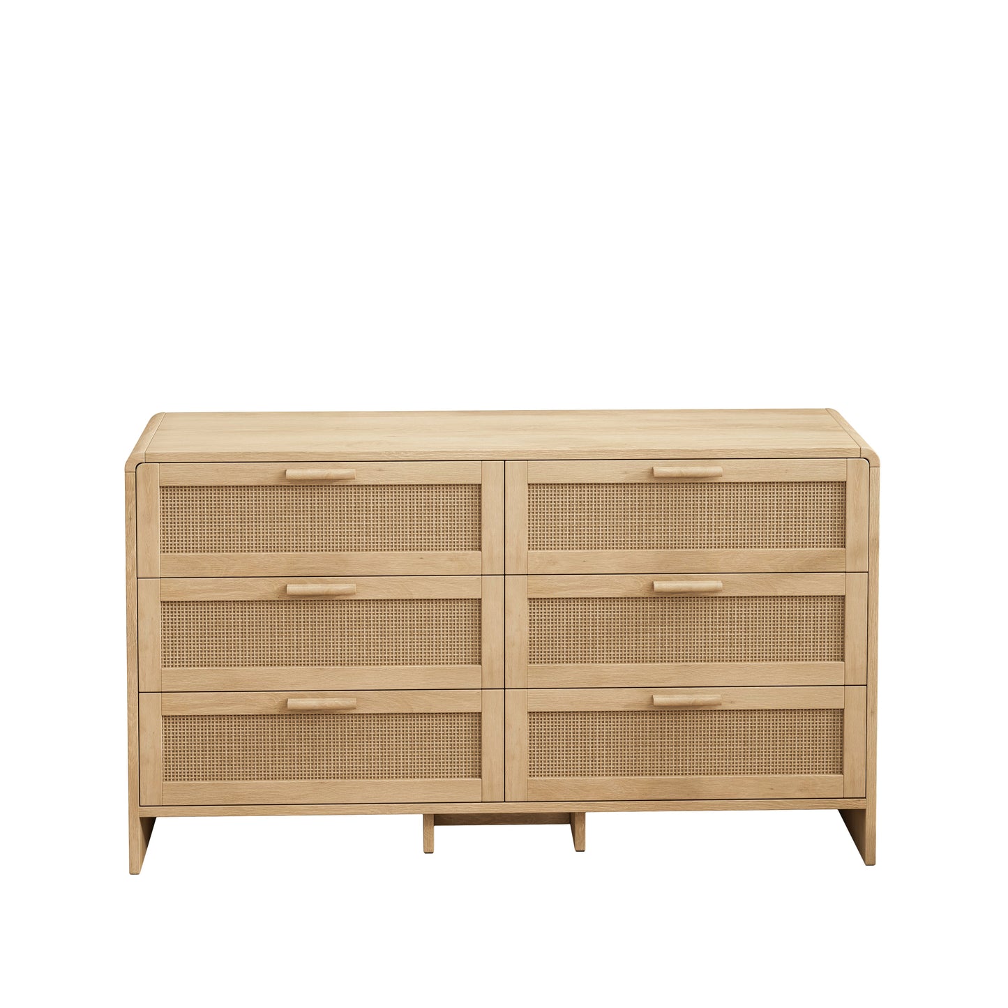51.18'' Arc Shaped Corner Rattan Cabinet
