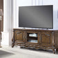 Latisha - TV Stand - Antique Oak