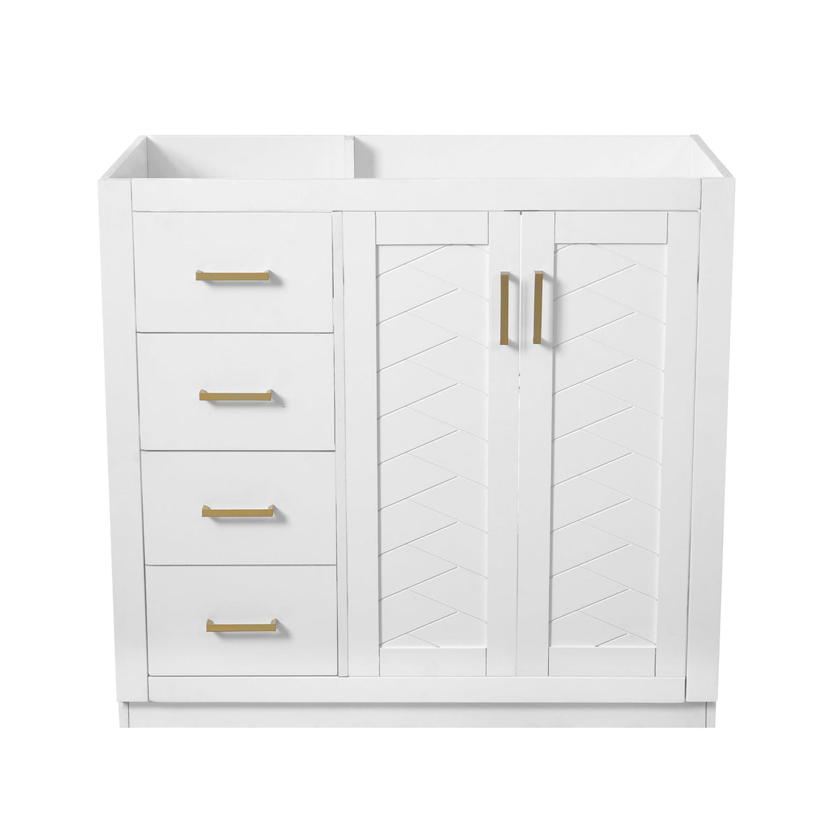 36'' Bathroom Vanity with Solid Wood Frame